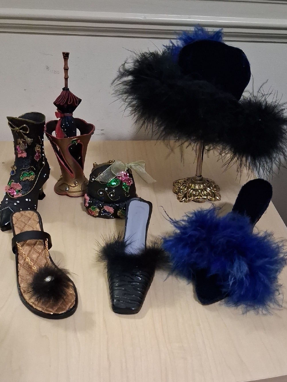 Decorative Miniature Shoe Collection